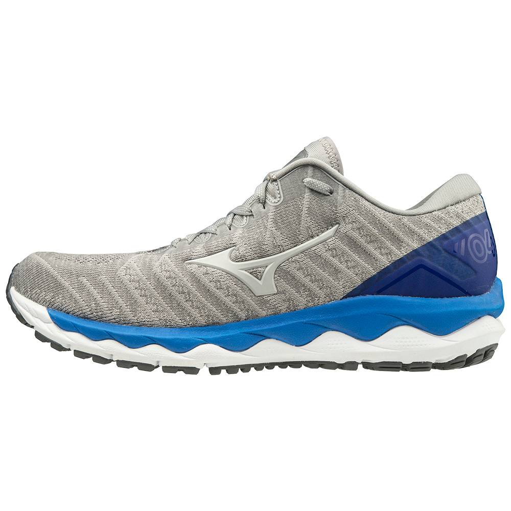 Mizuno Wave Sky 4 WAVEKNIT™ 2E (Wide) - Erkek Koşu Ayakkabısı - Gri Türkiye (UOTWSN-654)